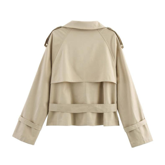 BELTED TRENCH JACKET