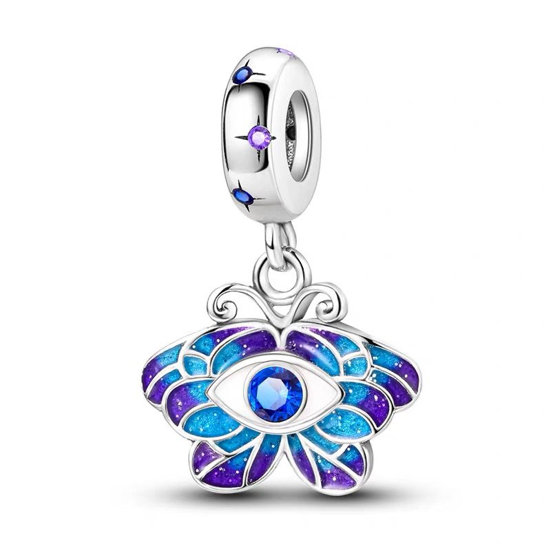 Mystic Eye Butterfly Dangle Charm