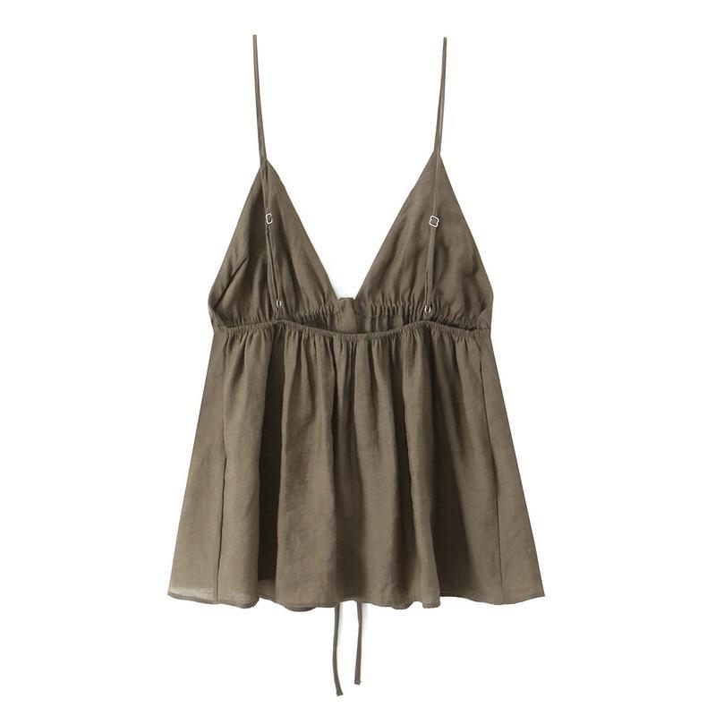 TIE-FRONT BABYDOLL CAMI