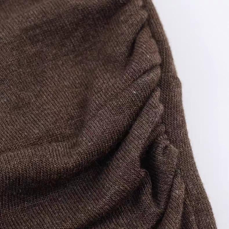 RUCHED OFF-SHOULDER TOP