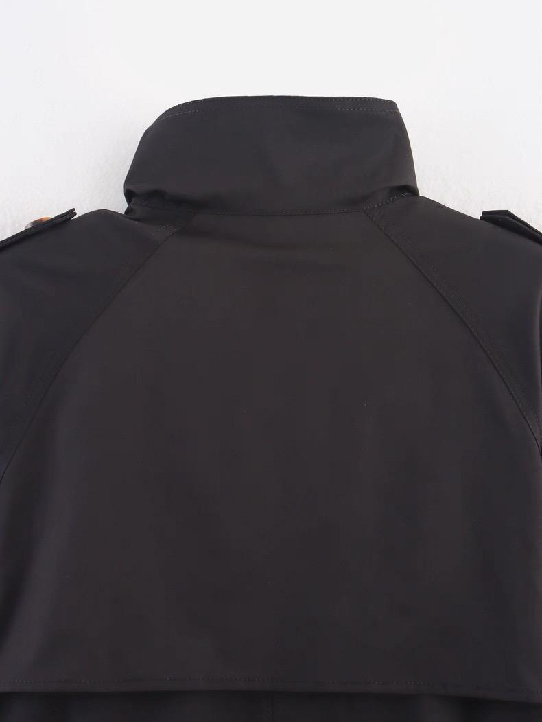 BELTED TRENCH JACKET