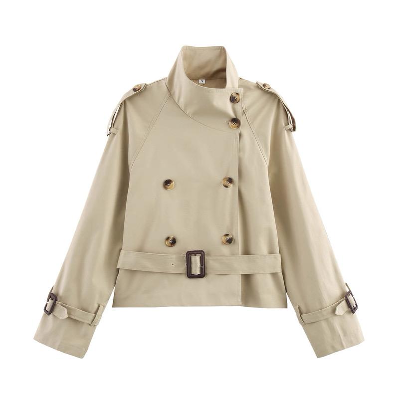 BELTED TRENCH JACKET
