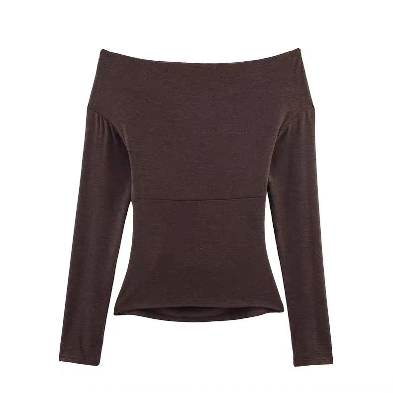 RUCHED OFF-SHOULDER TOP