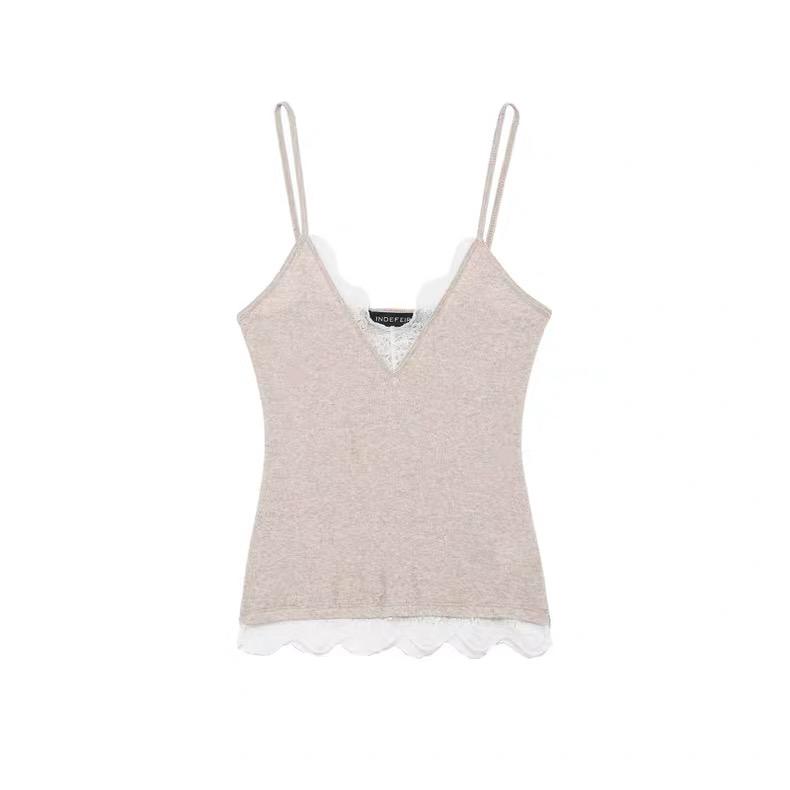 LACE TRIM LAYERED CAMI
