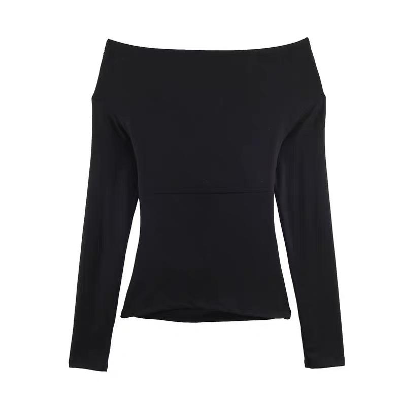 RUCHED OFF-SHOULDER TOP