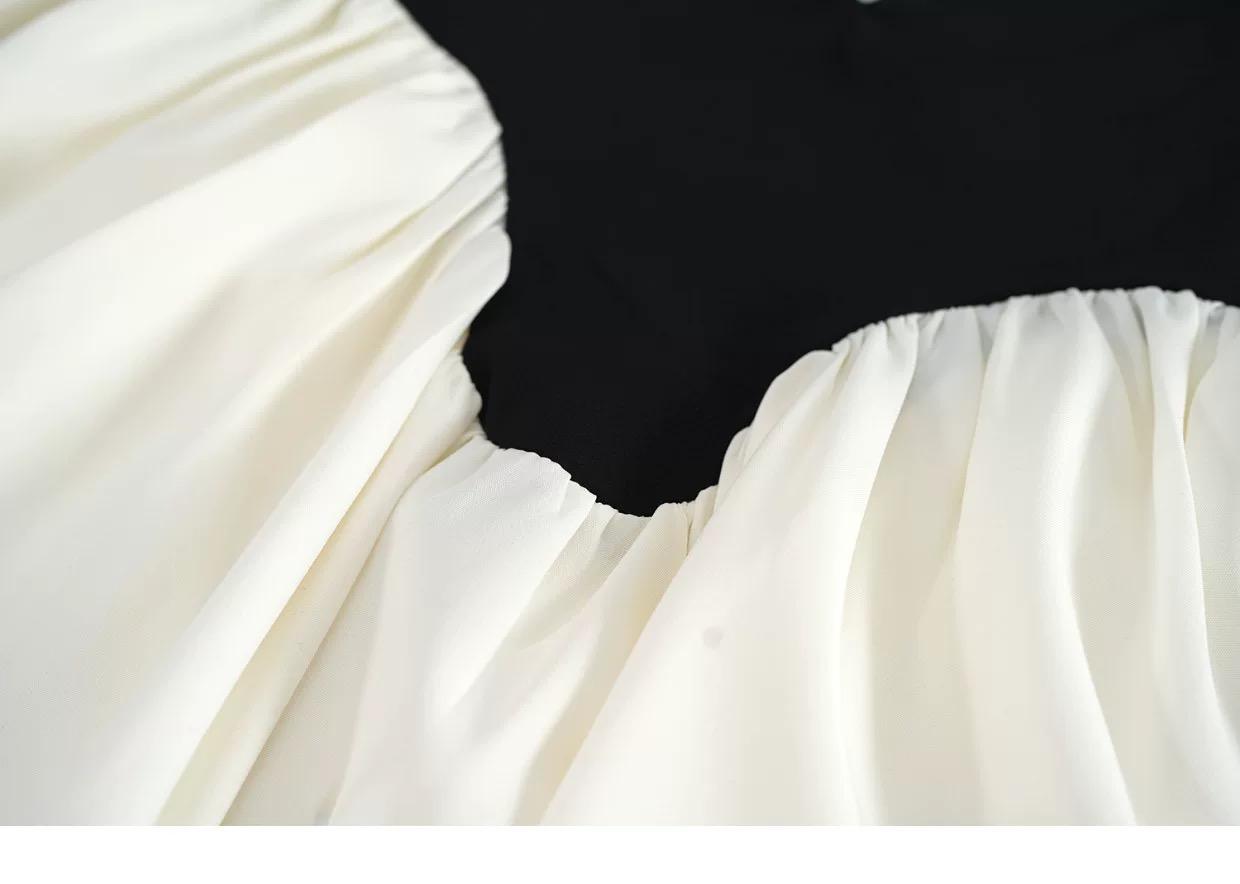 COLOR BLOCK PEPLUM CAMI