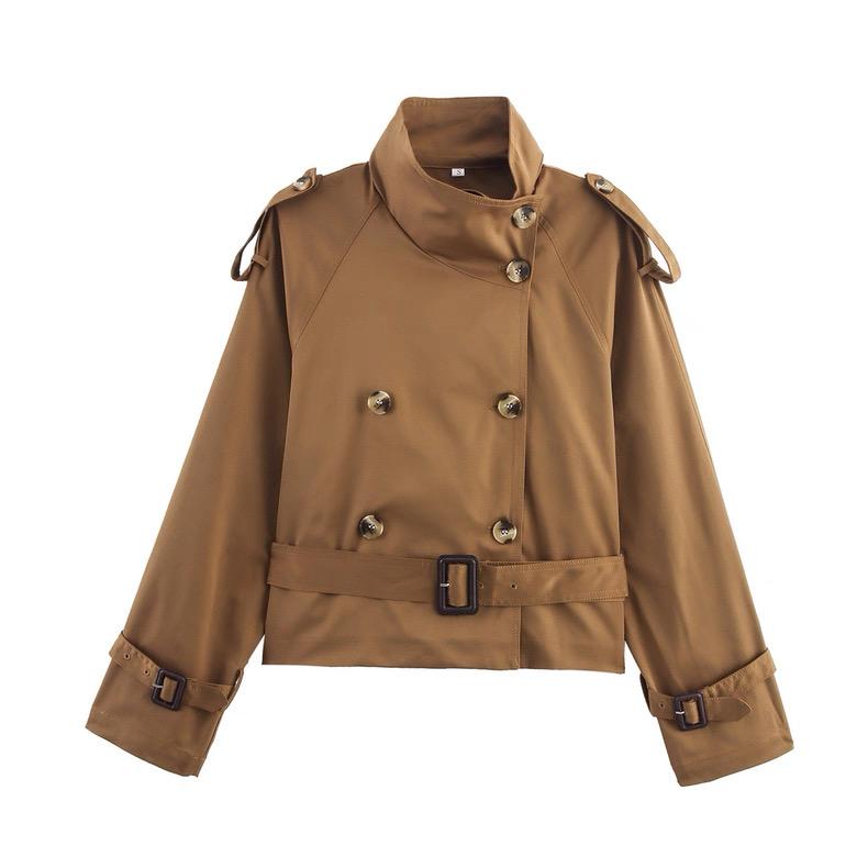 BELTED TRENCH JACKET