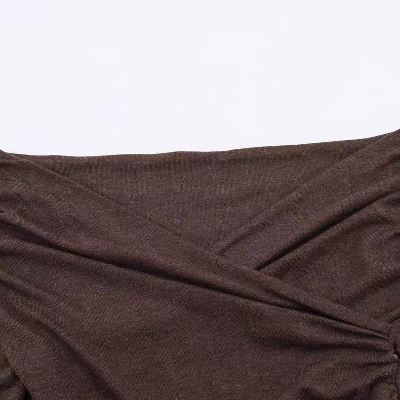 RUCHED OFF-SHOULDER TOP