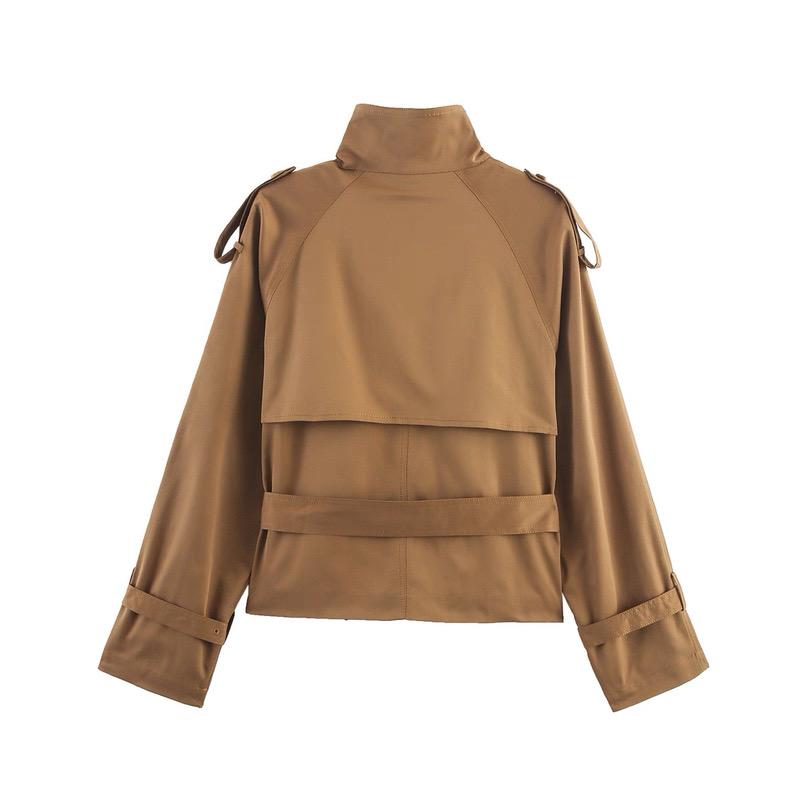 BELTED TRENCH JACKET