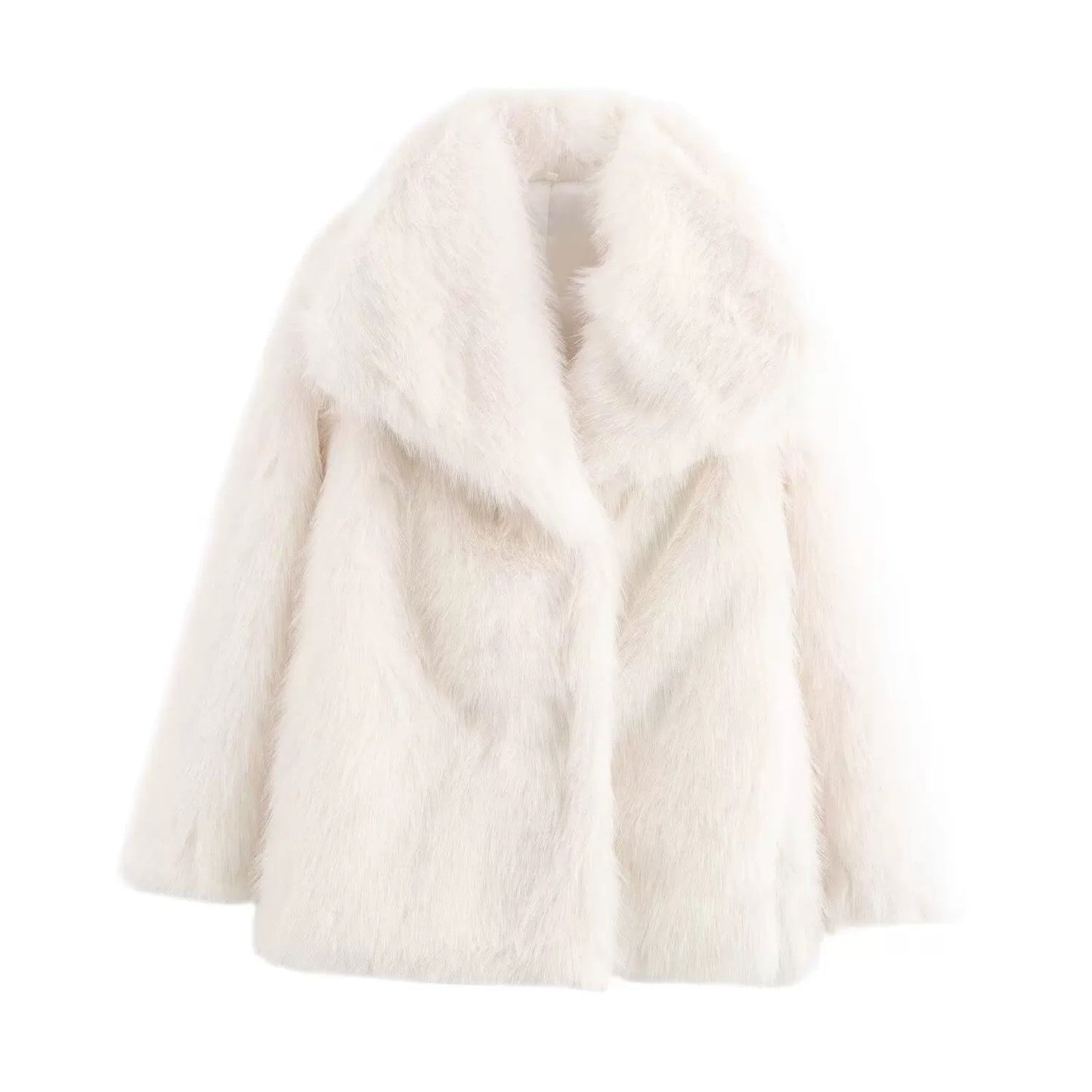 FLUFFY FUR COAT