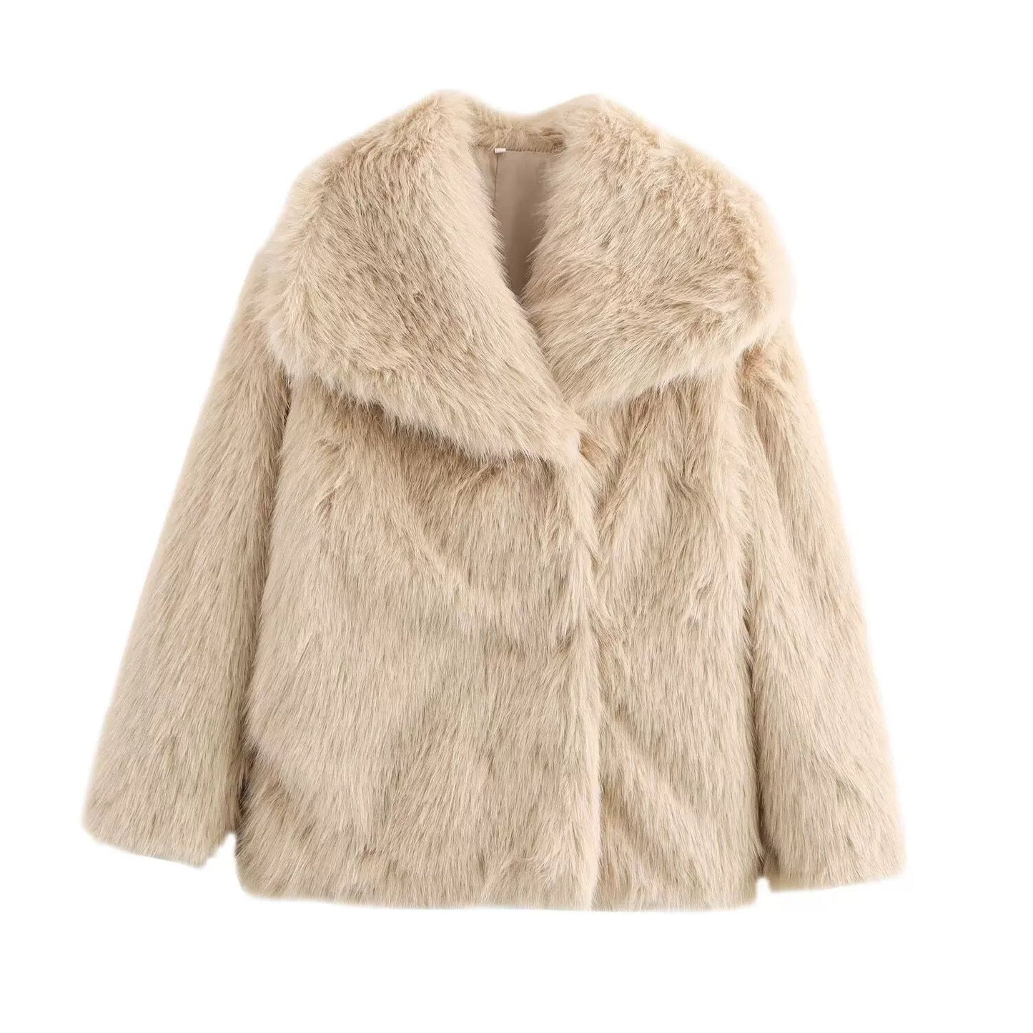 FLUFFY FUR COAT
